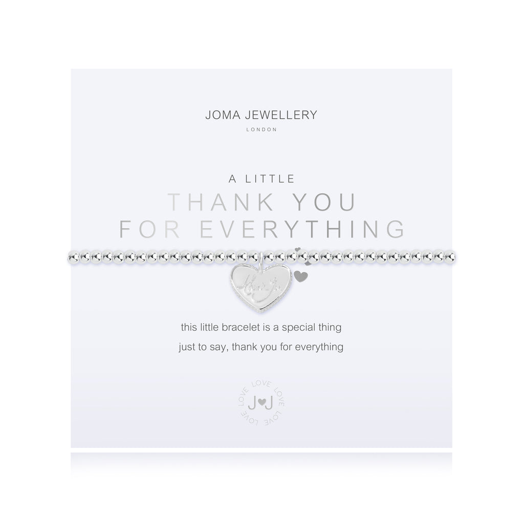 Joma Jewellery A Little Thank you for everthing bracelet