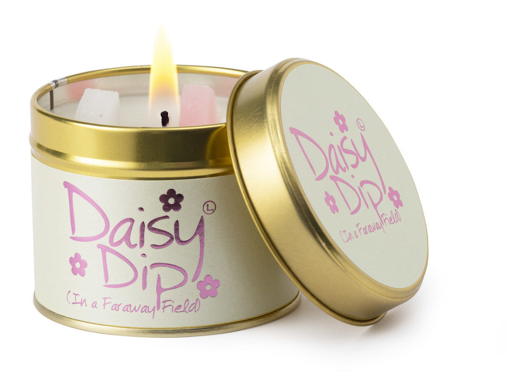 Lily Flame Candle Tin -  Daisy Dip