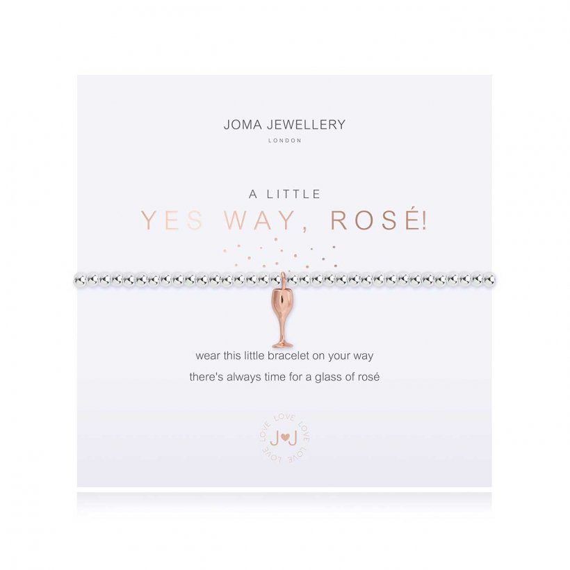 Joma Jewellery A Little Yes Way, Rose! Bracelet