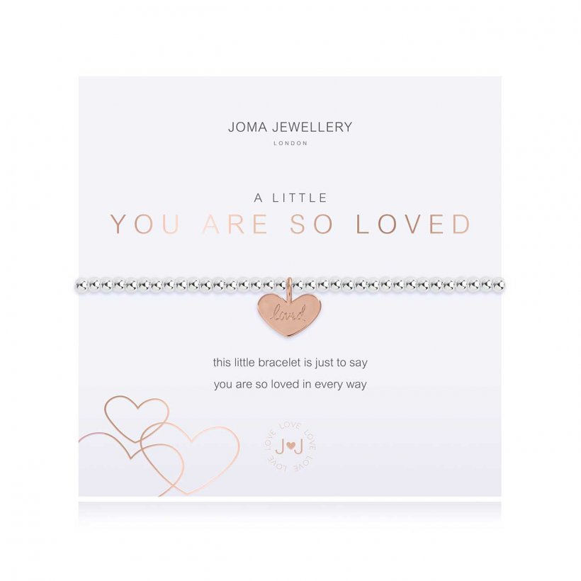 Joma Jewellery A Little You Are So Loved Bracelet |