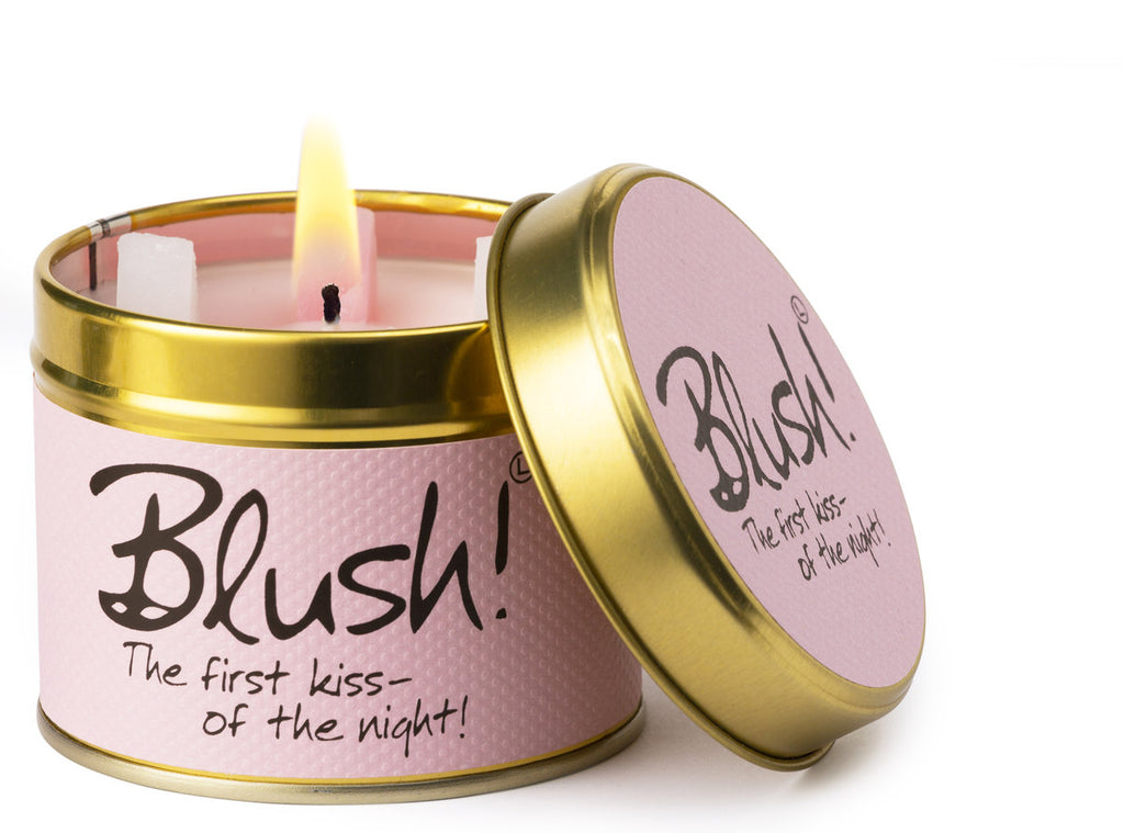 Lily Flame Candle Tin- Blush