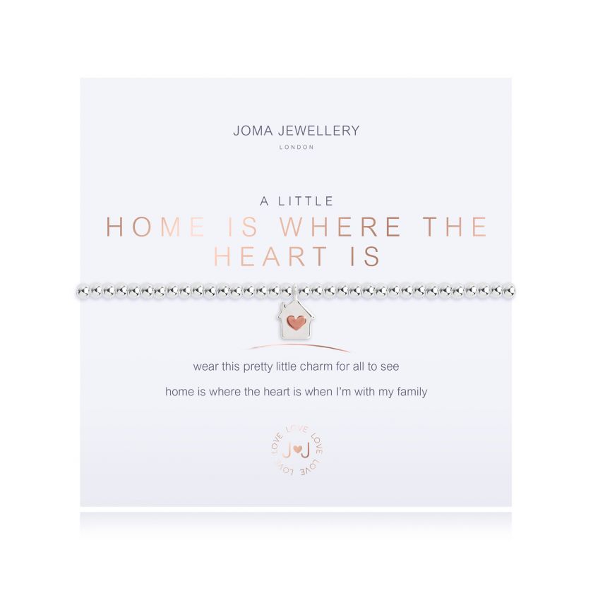 Joma Jewellery A Little Home Is Where The Heart Is Bracelet