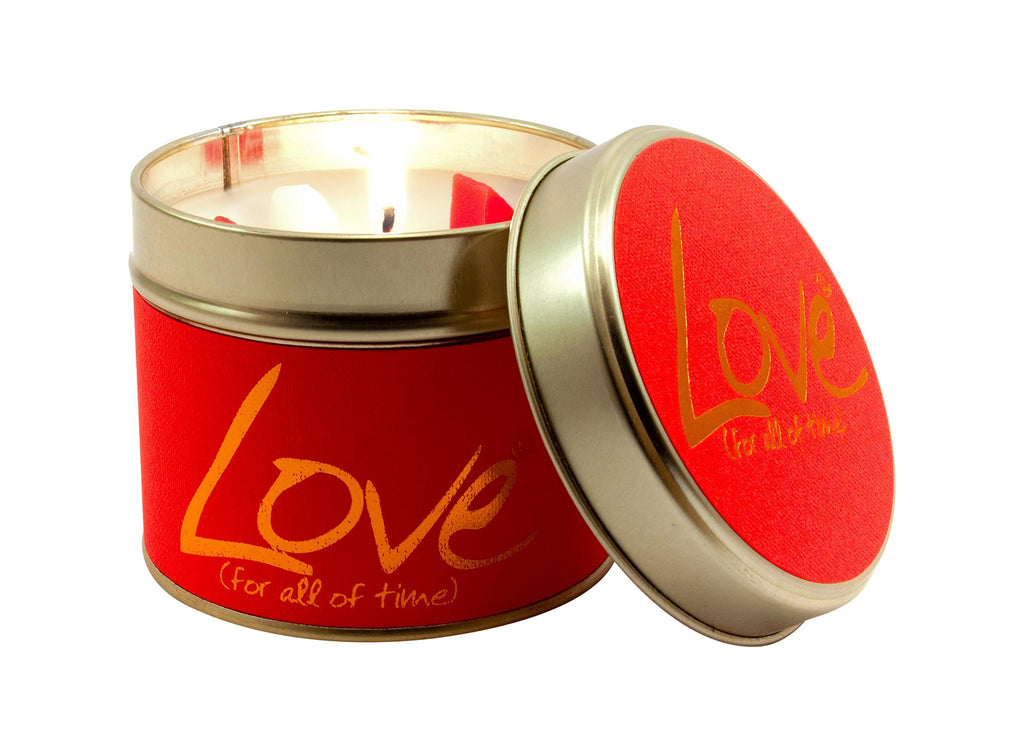 Lily Flame Candle Tin - Love