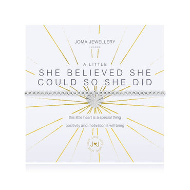 Joma Jewellery A Little She Believed She Could Bracelet