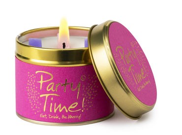 Lily Flame Candle Tin - Party Time