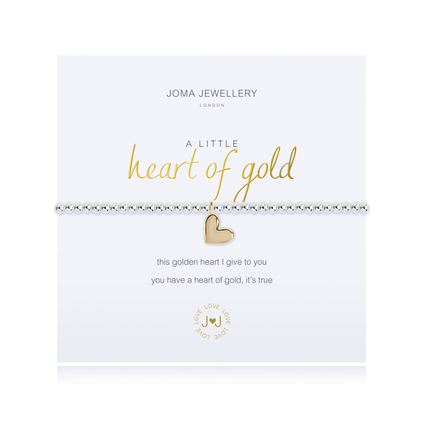 Joma Jewellery A Little Heart of Gold Bracelet