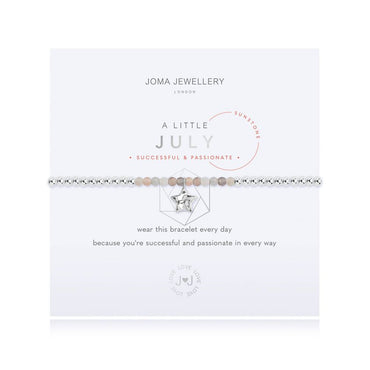 Joma Jewellery A Little Birthstone July Sunstone