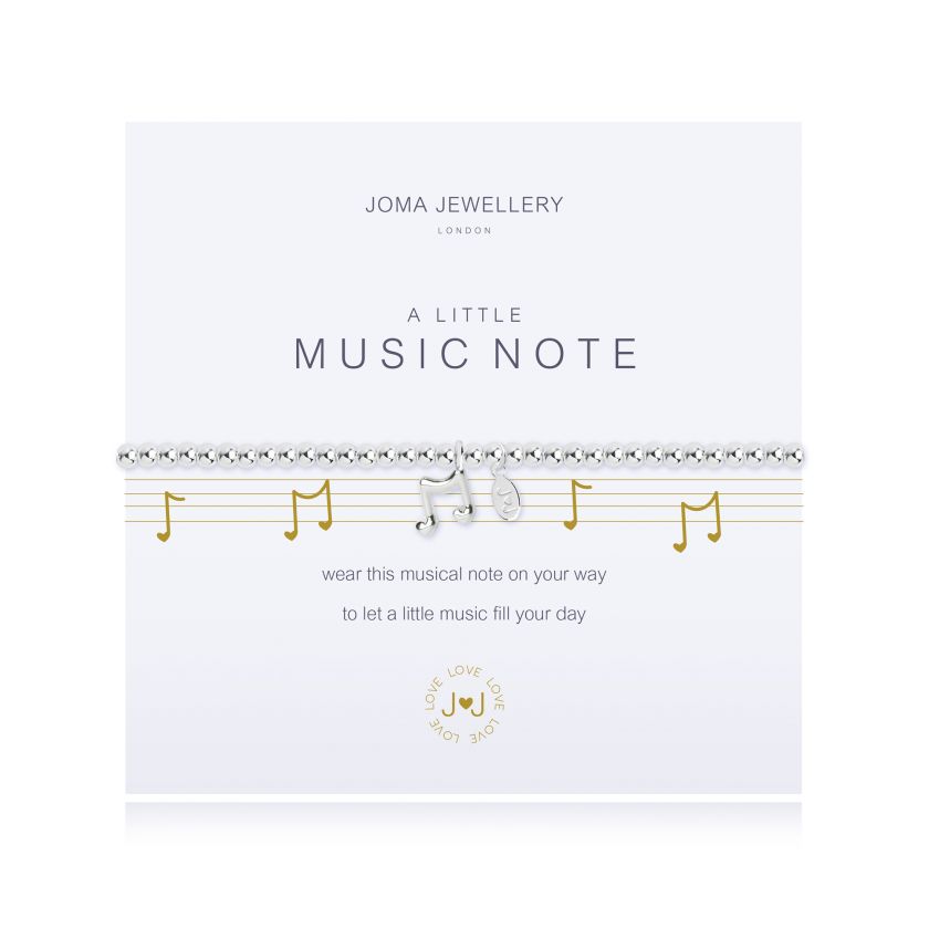 Joma Jewellery A Little Music Note Bracelet