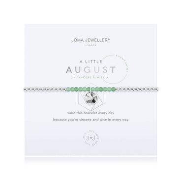 Joma Jewellery A Little Birthstone August Aventurine