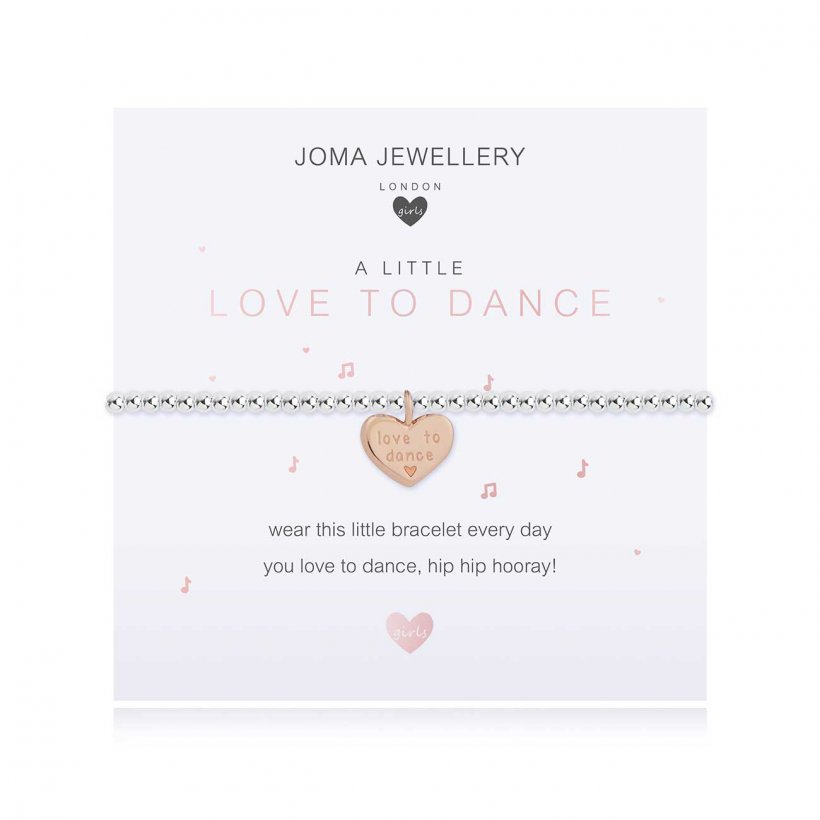 Joma Jewellery Children's A Little Love To Dance Bracelet