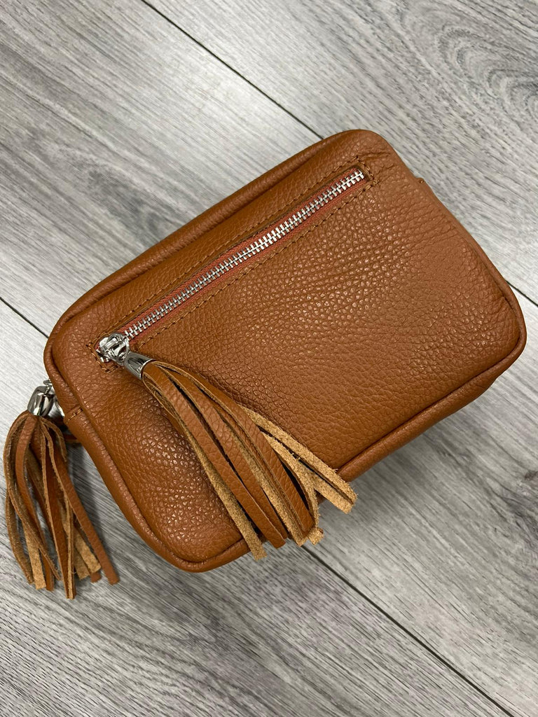Italian Leather Tan Bag