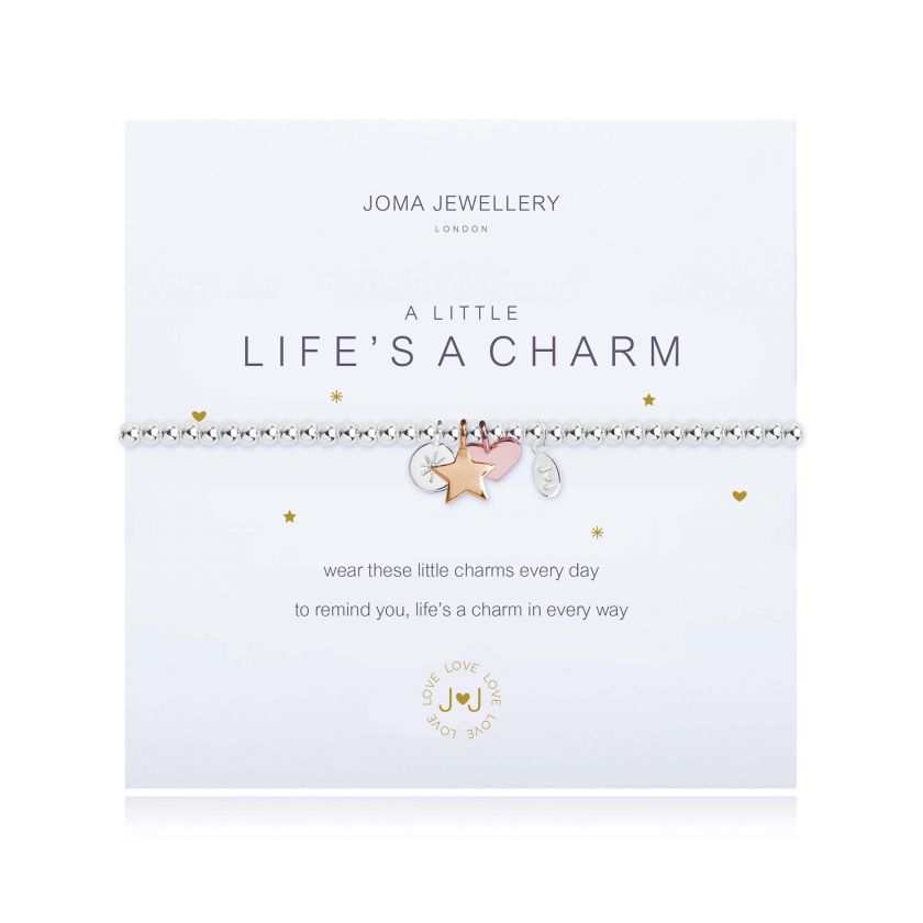 Joma Jewellery A Little Life'S A Charm Bracelet