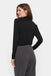 Saint Tropez Adelia Rollneck Black