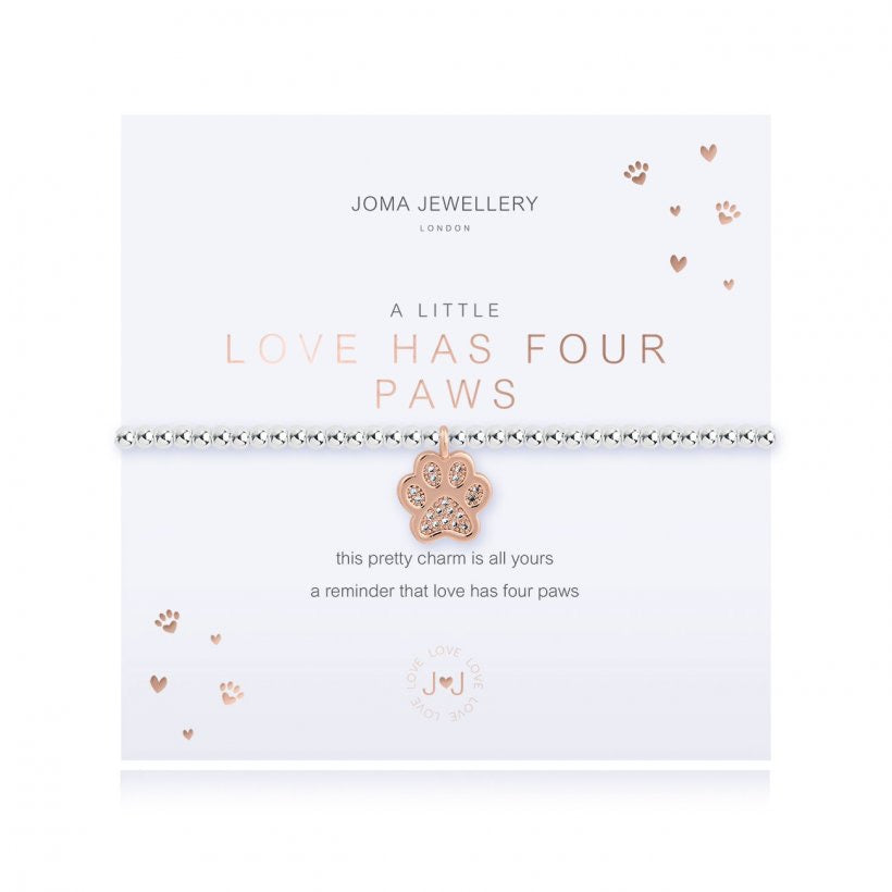 Joma Jewellery A Little Love Has Four Paws Bracelet