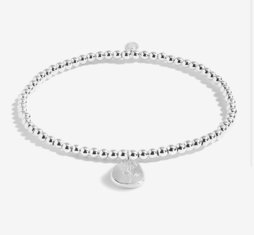 Joma Jewellery- Birthflower A Little September Bracelet- Aster