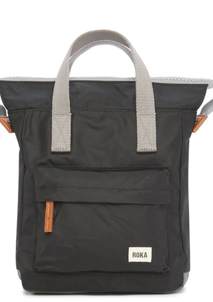 Roka London- Bantry B small backpack- Black nylon
