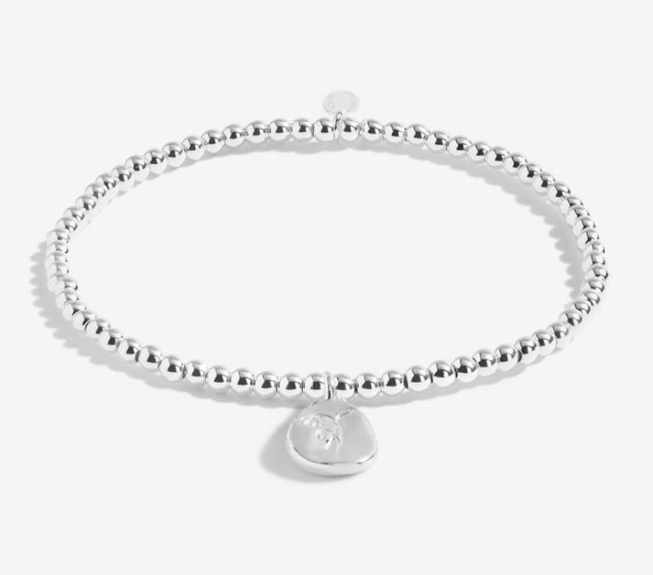 Joma Jewellery- Birthflower A Little January Bracelet -Snowdrop