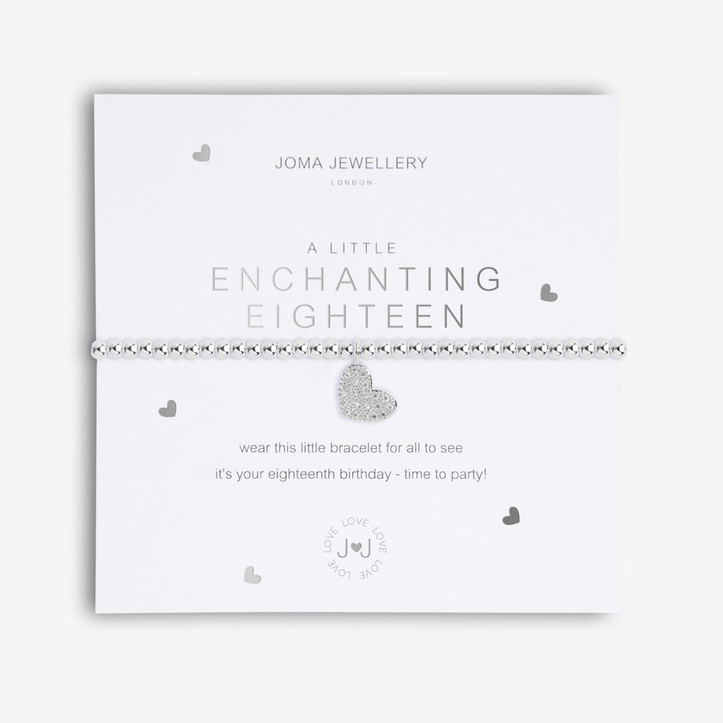 Joma Jewellery A LITTLE 'ENCHANTING EIGHTEEN' BRACELET