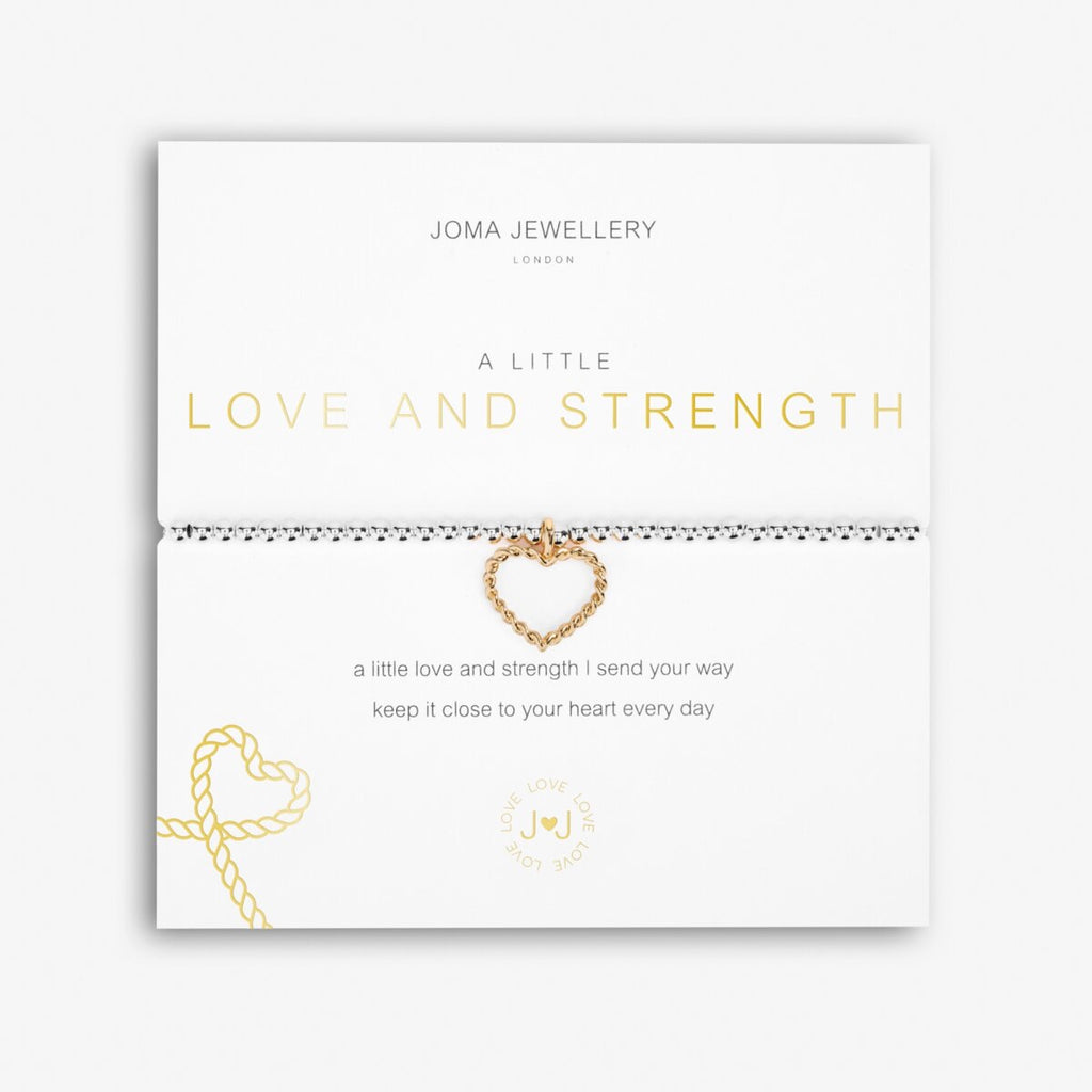 Joma Jewellery A LITTLE 'LOVE AND STRENGTH' BRACELETS