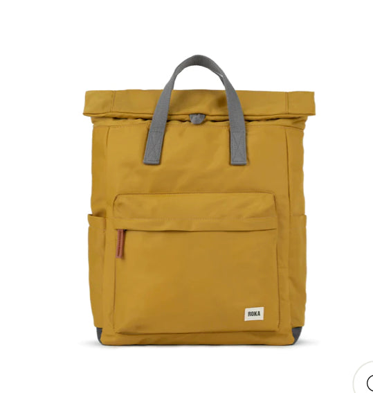 Roka London - Canfield Medium Backpack- Nylon Corn