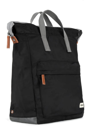 Roka London- Bantry B small backpack- Black nylon