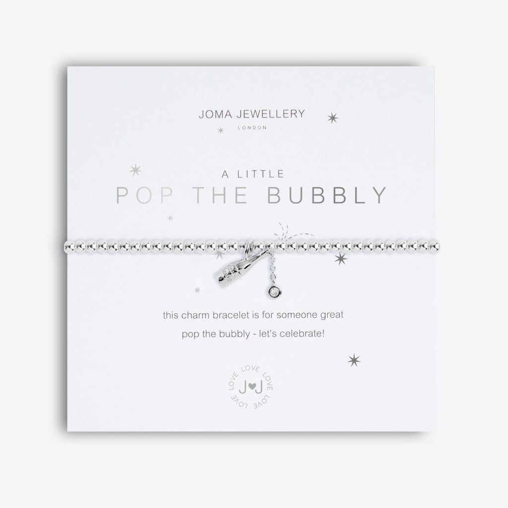 Joma Jewellery A LITTLE 'POP THE BUBBLY' BRACELET