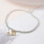 POM double heart bracelet