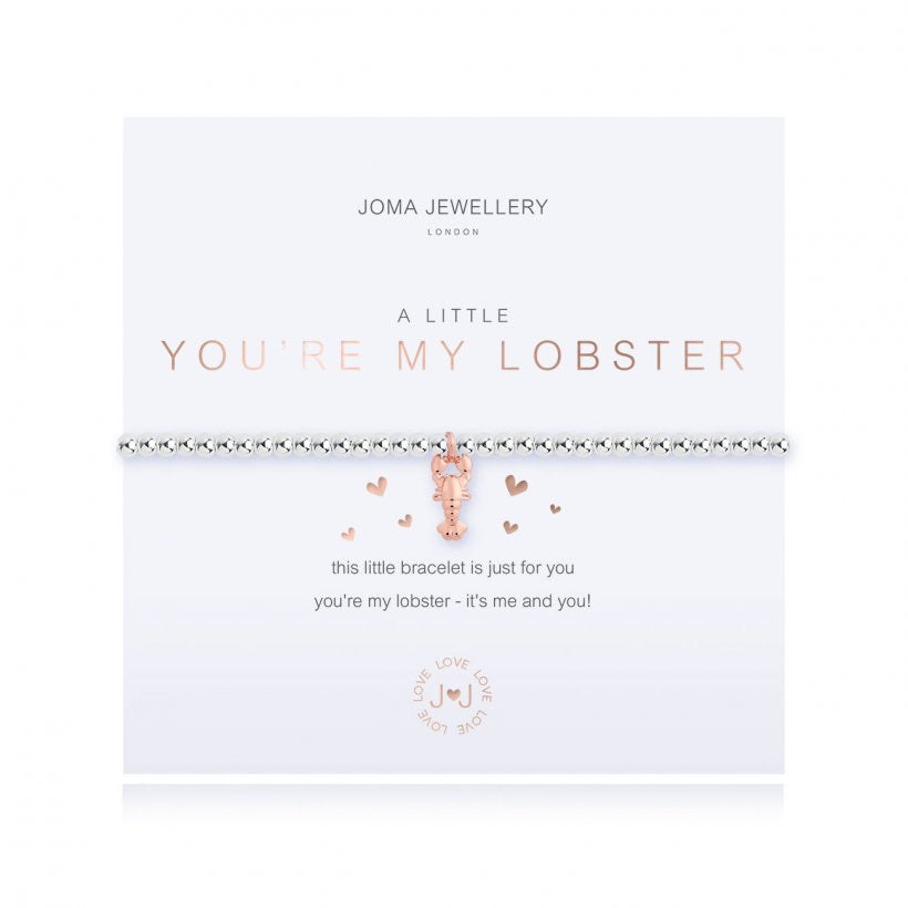 Joma Jewellery A Little You’re my Lobster Bracelet