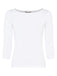 Great Plains 3/4 Sleeve Core Organic Top white